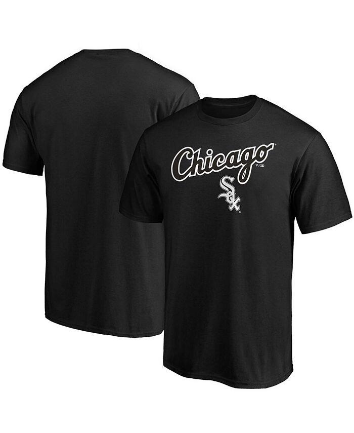 

Мужская черная футболка с логотипом Chicago White Sox Team Fanatics, черный