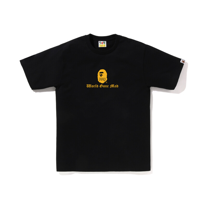 

BAPE Зеленая футболка с логотипом A Bathing Ape, Черный