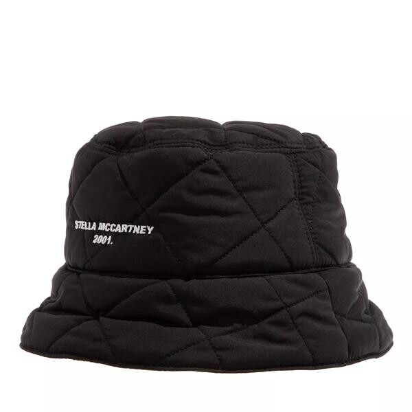 

Бейсболка bucket hat black/khaki Stella Mccartney, черный