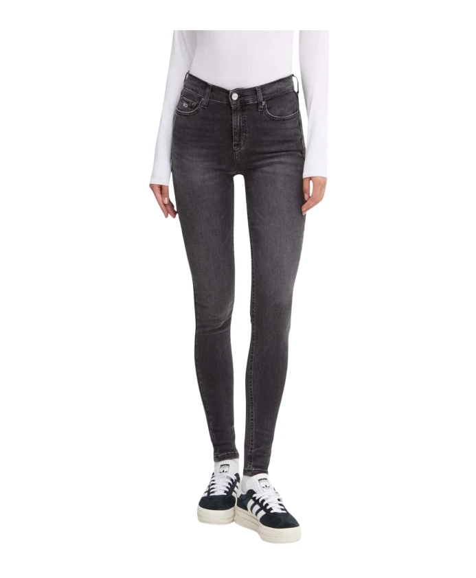 

Джинсы скинни из денима Tommy Jeans, черный