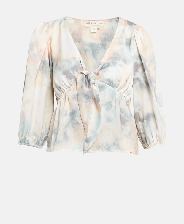 

Рубашка блузка Saltwater Luxe, синий