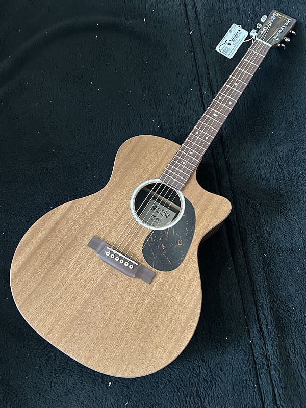 цена Акустическая гитара Martin X-Series GPC-X2E Macassar Natural #2718651 4 lbs 13.1 oz