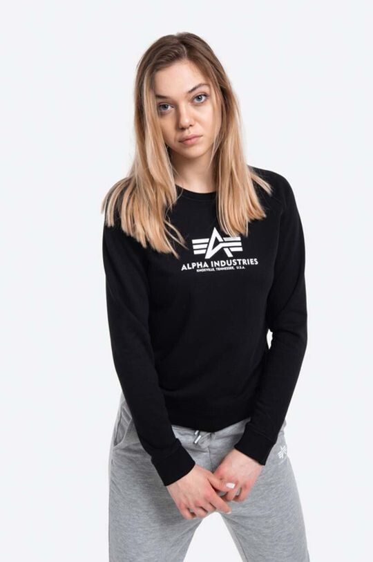 

Толстовка Alpha Industries, черный