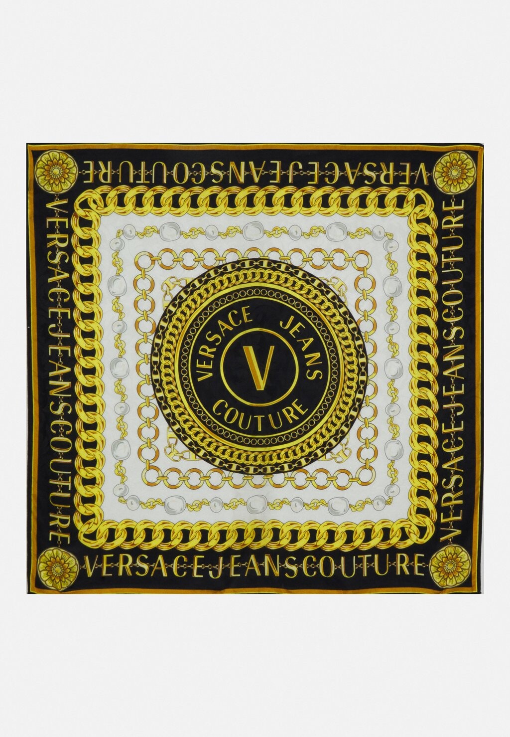 

Шарф ШАРФ С УЗОРОМ ЛИСТЬЕВ Versace Jeans Couture, разноцветный