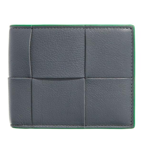 

Кошелек cassette bifold wallet Bottega Veneta, серый