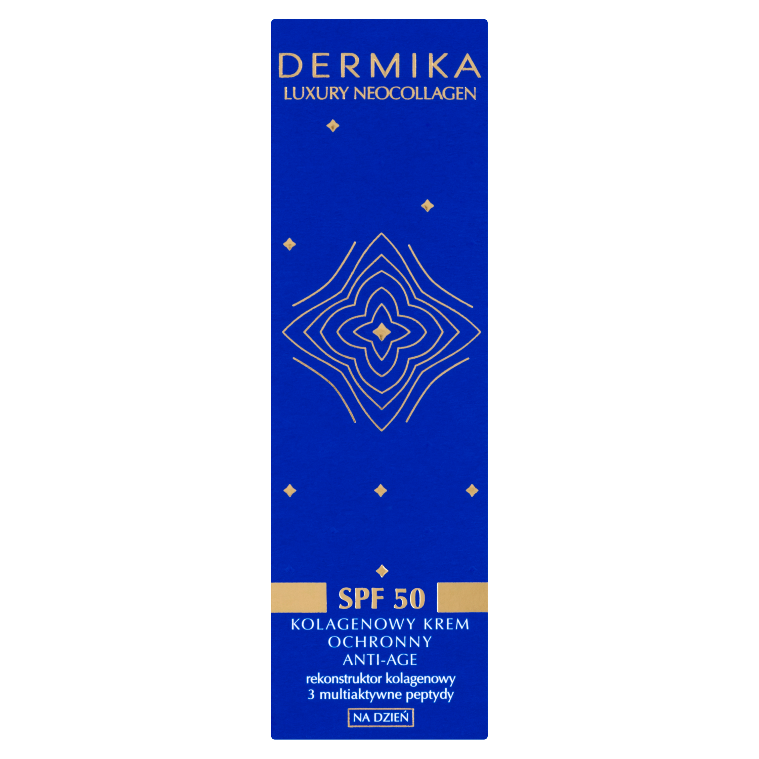 Крем для лица с коллагеном и фильтром spf50 Dermika Luxury Neocollagen, 50 мл