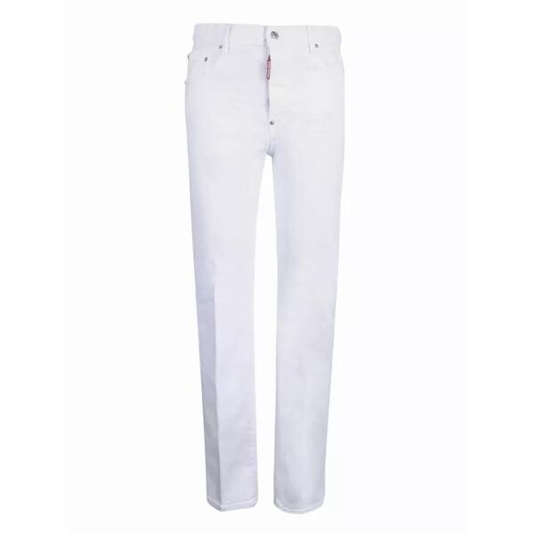 

Джинсы mid rise trousers Dsquared2, белый
