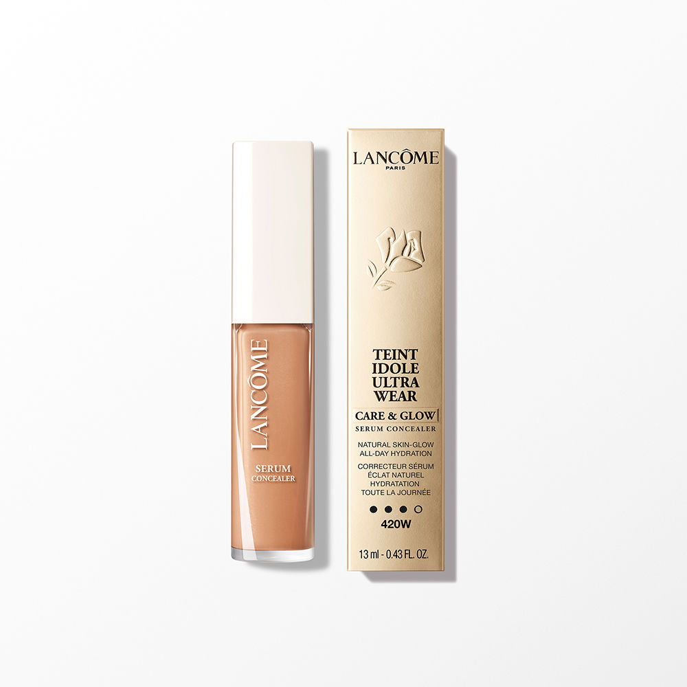 Консиллер макияжа Teint idole ultra wear care & glow serum concealer Lancôme, 13,5 мл, 420W