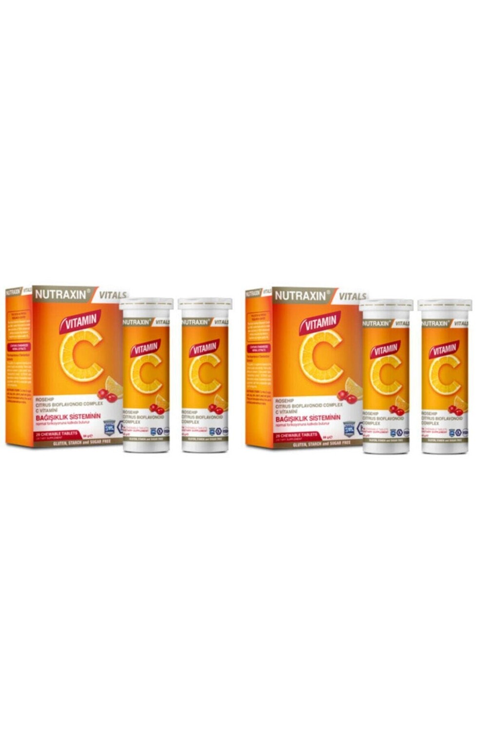 

Nutraxin Витамин С 28 таблеток - 2 штуки