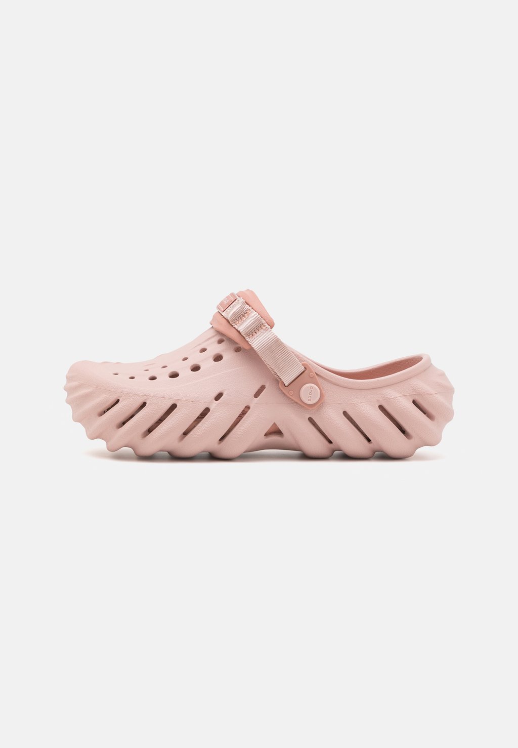 цена Тапочки Echo Unisex Crocs, цвет pink clay