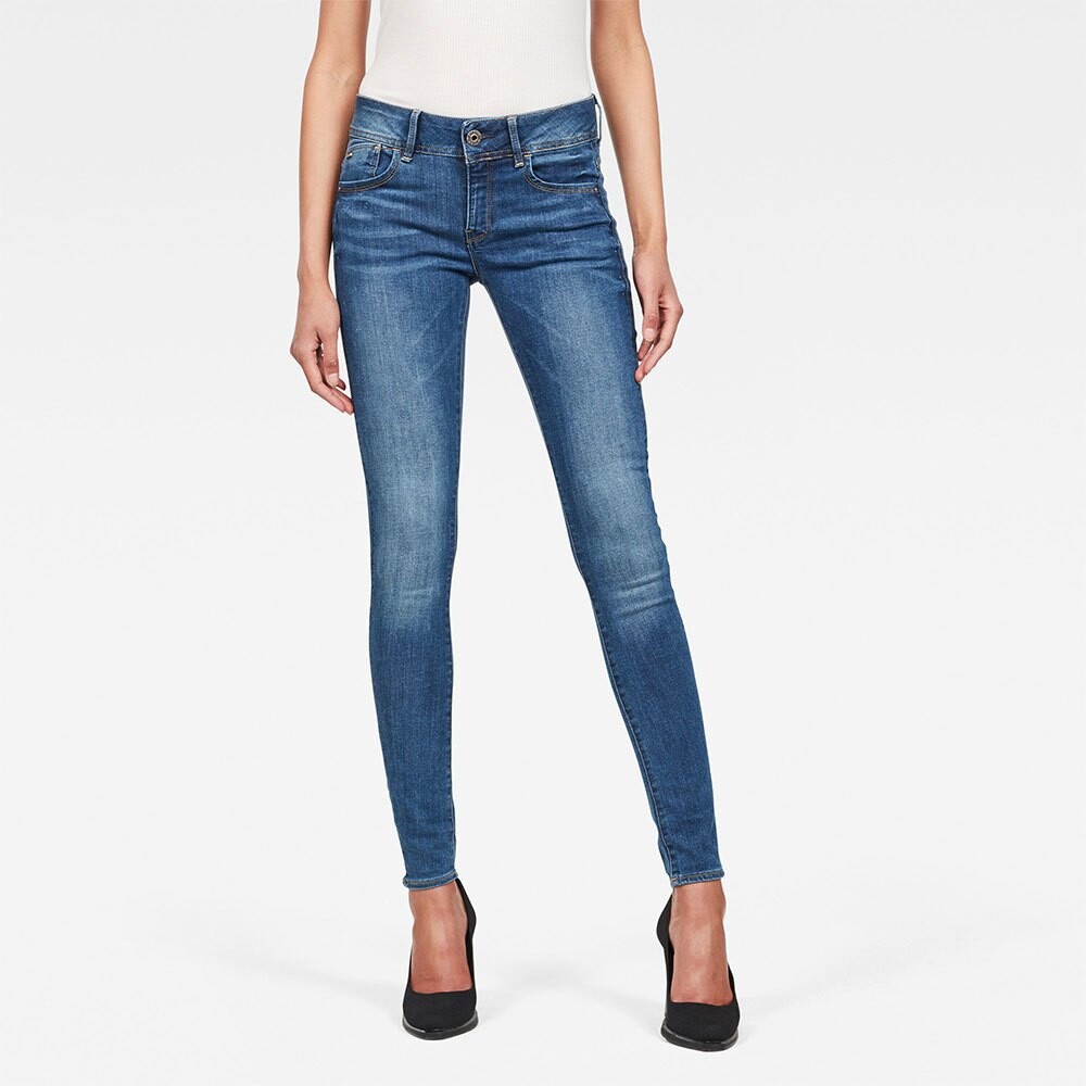 

Джинсы G-Star Lynn Mid Waist Skinny, синий