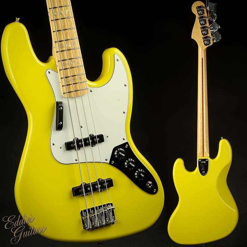 

Басс гитара Fender Made in Japan Limited International Color Jazz Bass - Monaco Yellow