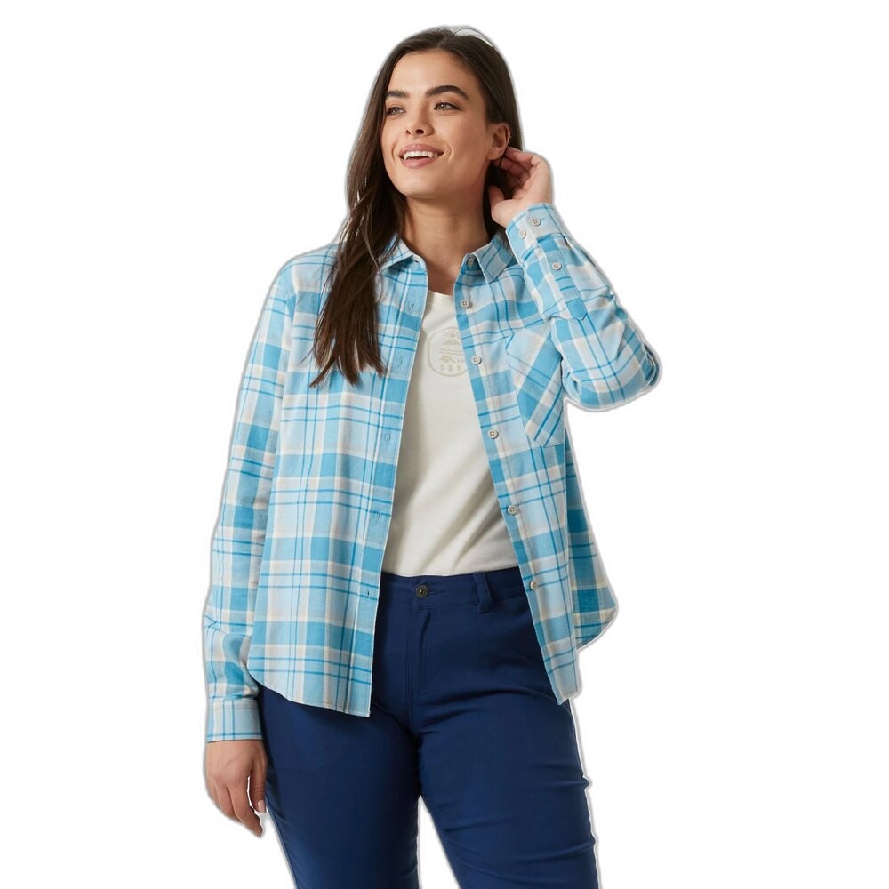 

Рубашка с длинным рукавом Helly Hansen Lokka Organic, серый