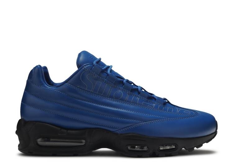 

Кроссовки Nike SUPREME X AIR MAX 95 LUX 'HYPER COBALT',, Синий