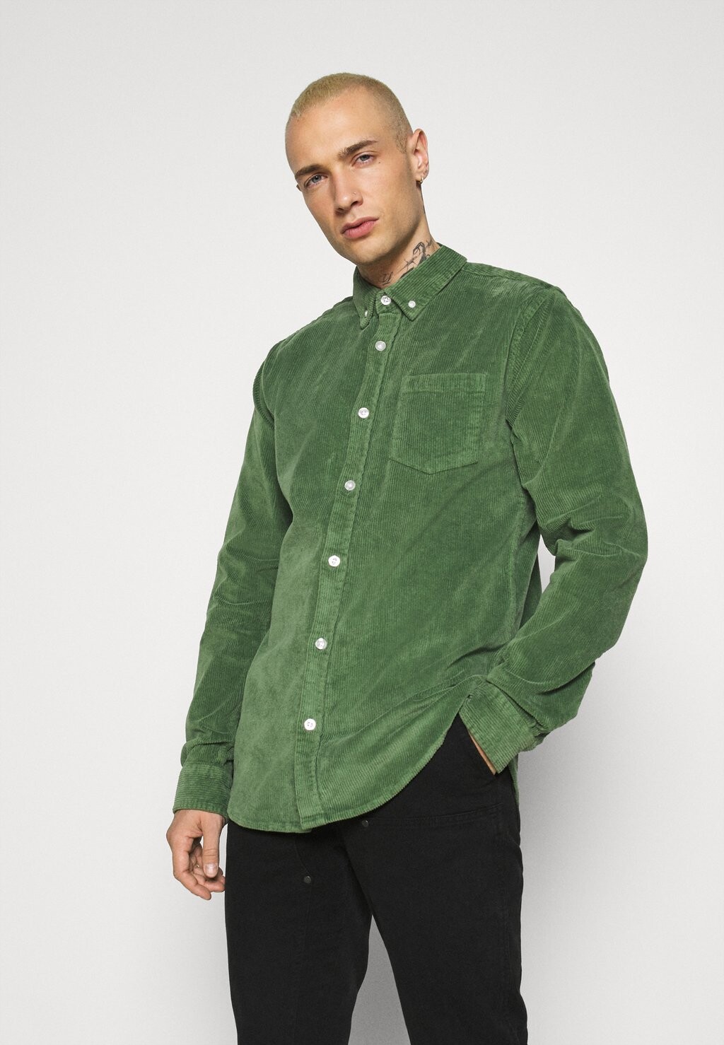 

Рубашка SEAN Redefined Rebel, цвет duck green