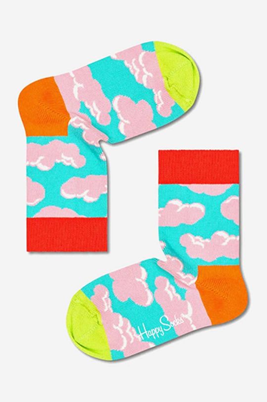 цена Детские носки Happy Socks Clouds, мультиколор