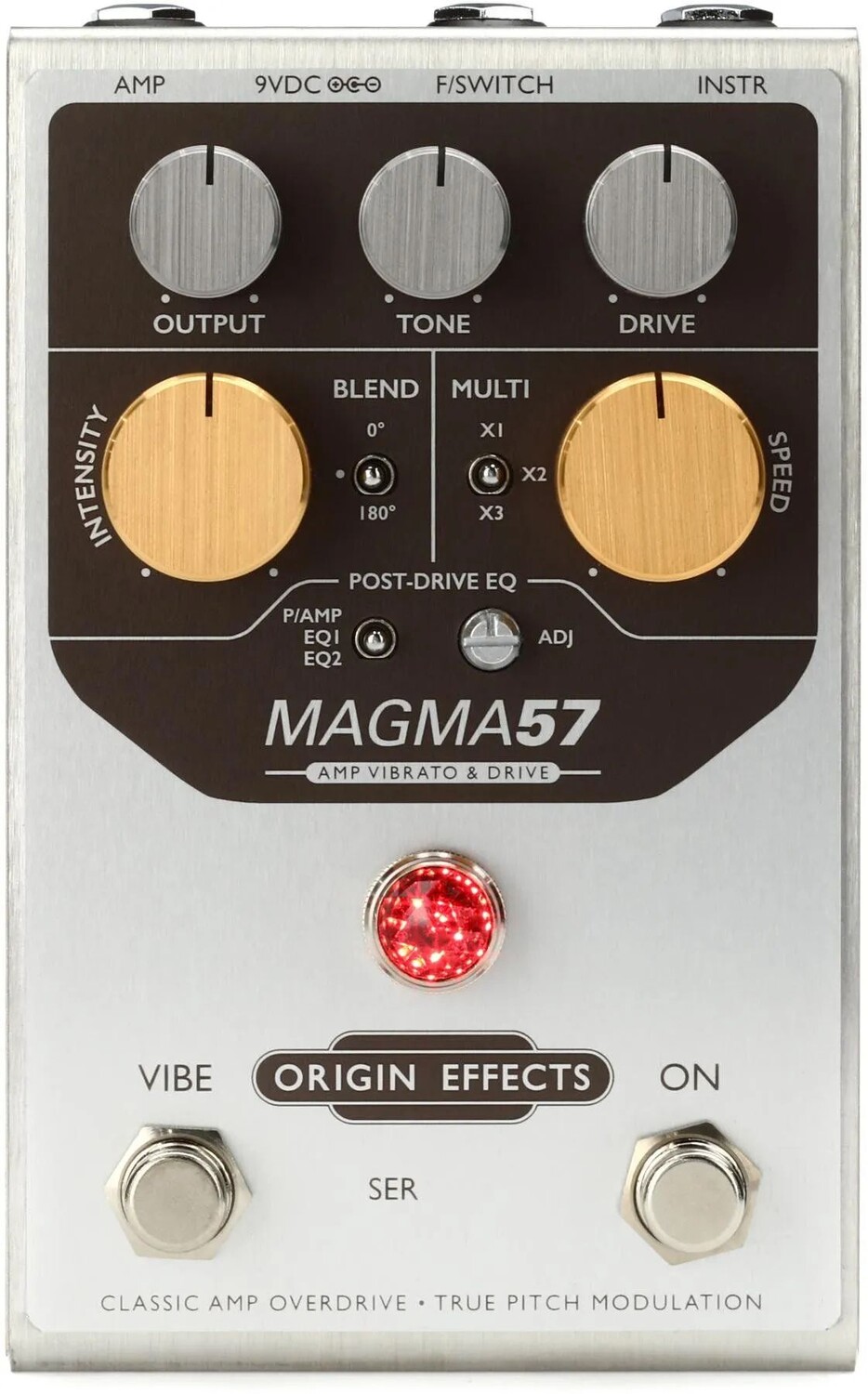 

Усилитель Origin Effects MAGMA57, вибрато и драйв