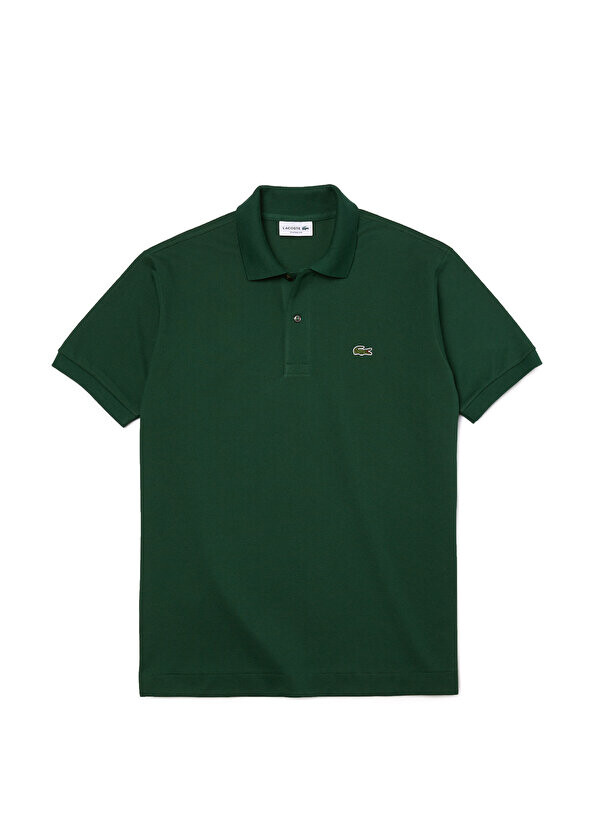 

Зеленая мужская футболка-поло classic fit l.12.12 Lacoste, Зеленый