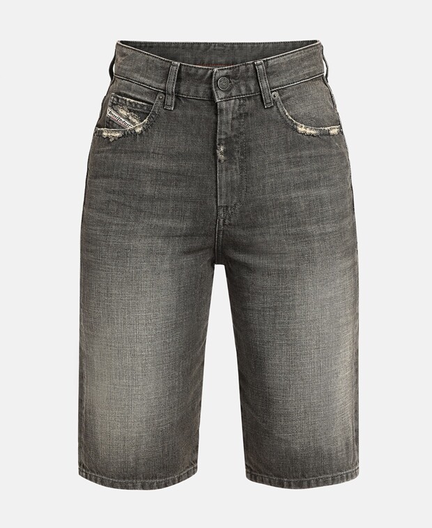 

Джинсовые шорты Diesel, черный