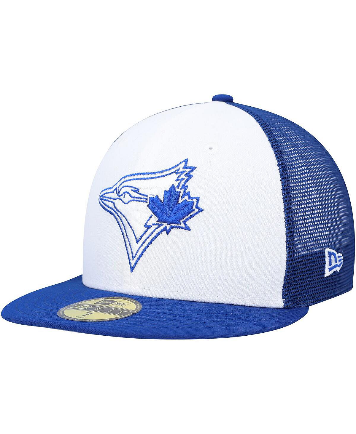 

Мужская белая кепка Royal Toronto Blue Jays 2023, тренировка на поле 59FIFTY New Era