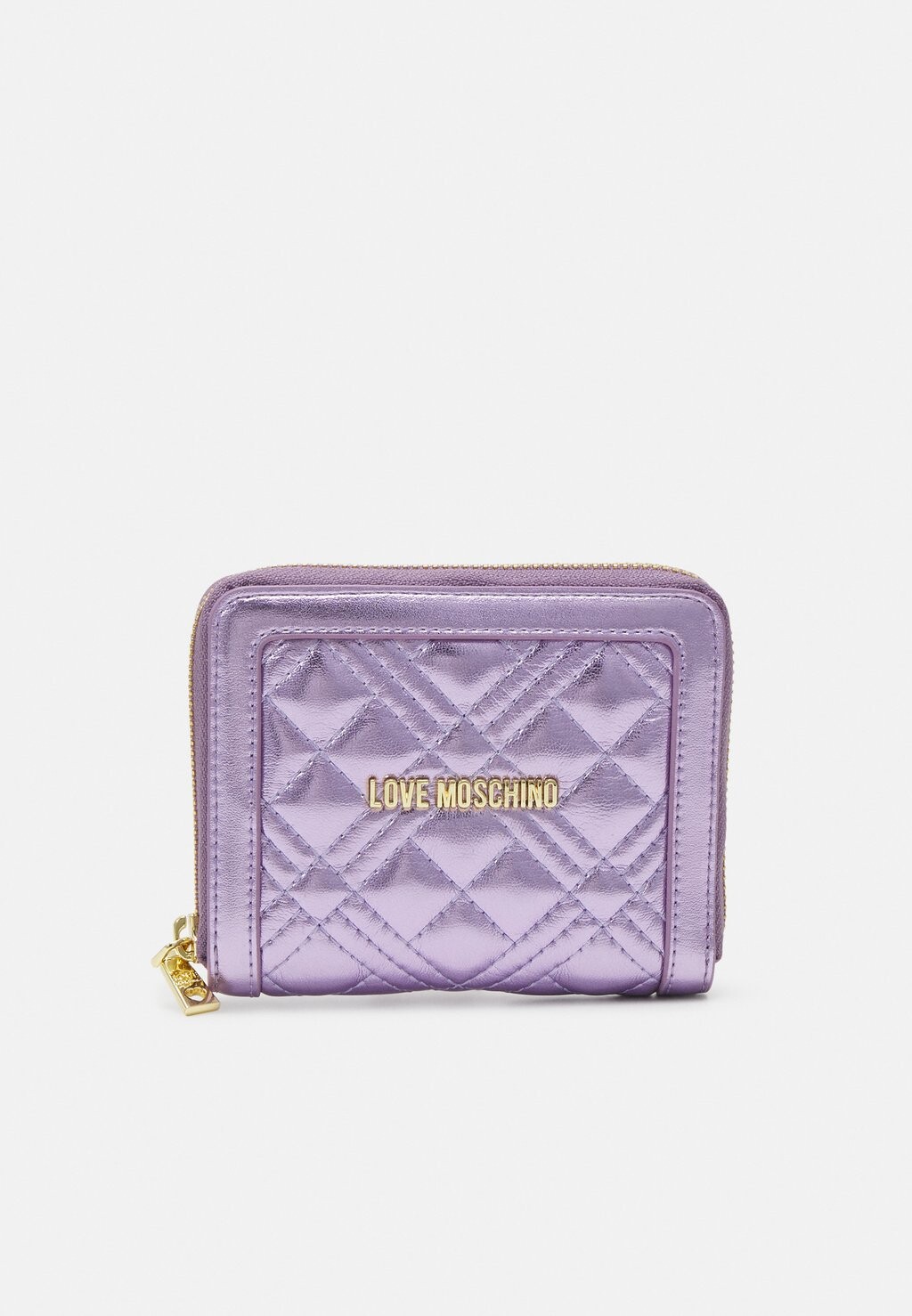 

Кошелек СТЕГАНЫЙ Love Moschino, лавандовый