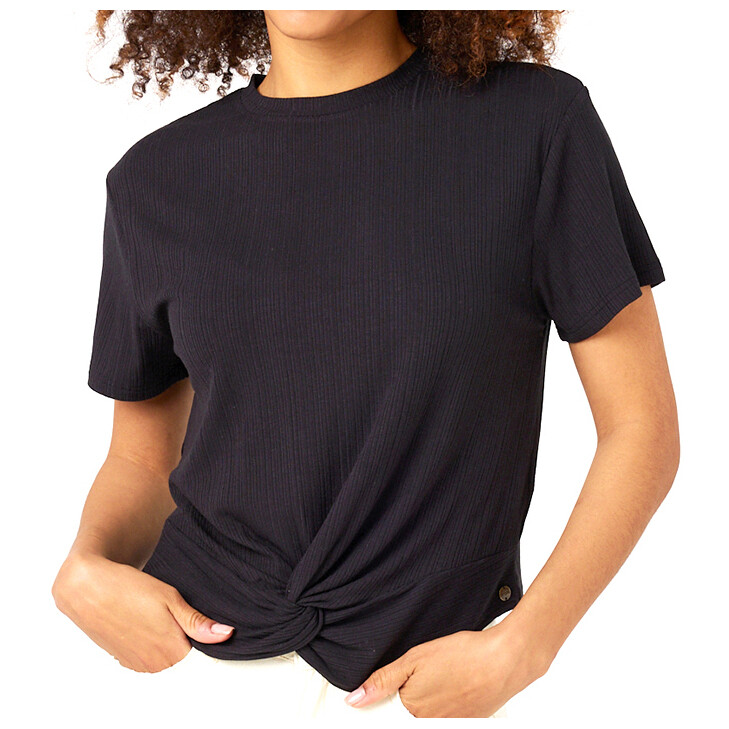 

Футболка Rip Curl Women's Lauria Rib Top, черный