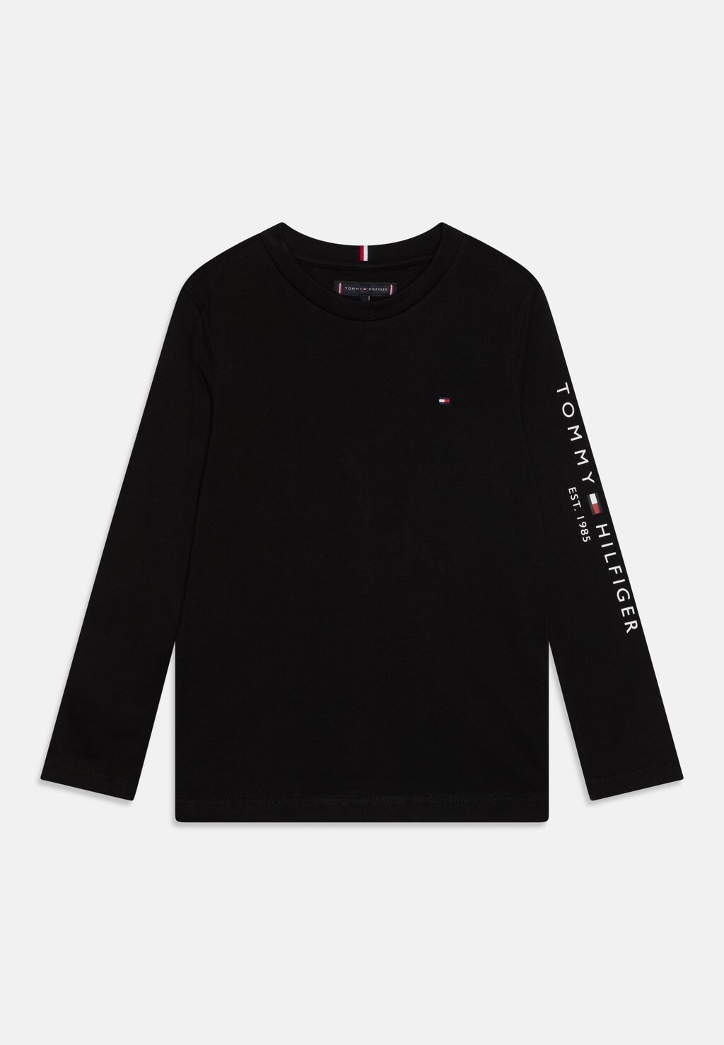 Топ с длинными рукавами ESSENTIAL LOGO TEE Tommy Hilfiger, цвет black