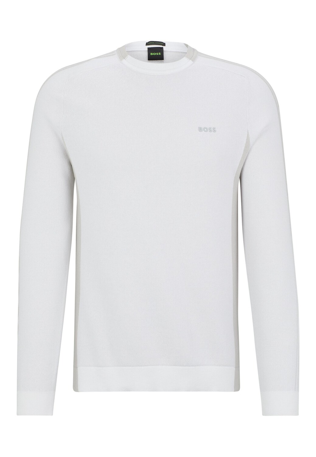 

Свитер BOSS RINOS Regular Fit, белый