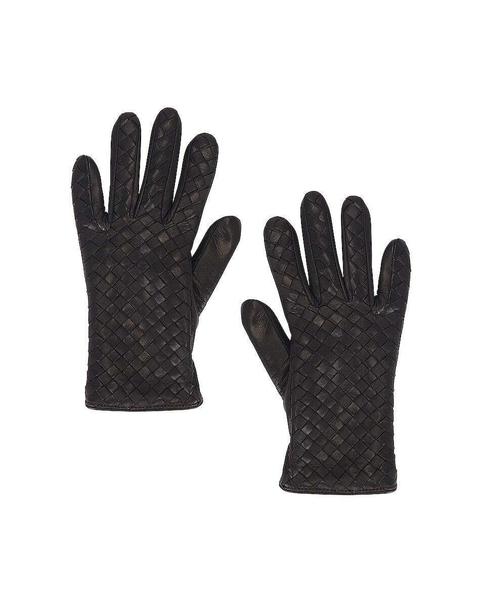 

Перчатки Bottega Veneta Soft Nappa Intreccio, цвет Fondant