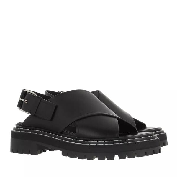 

Сандалии maine calf sandals Proenza Schouler, черный