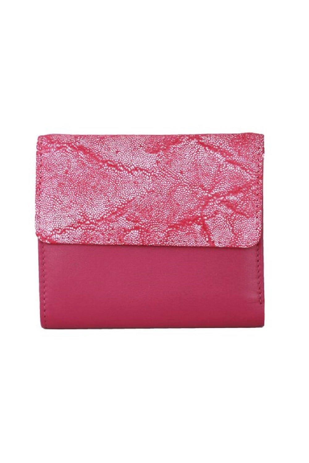 Кошелек с тиснением фольгой Eastern Counties Leather, розовый кошелек для монет бетси eastern counties leather красный