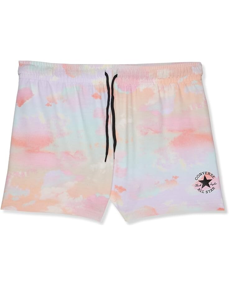 

Шорты Converse Gradient Print High-Rise Shorts, цвет Aqua Mist