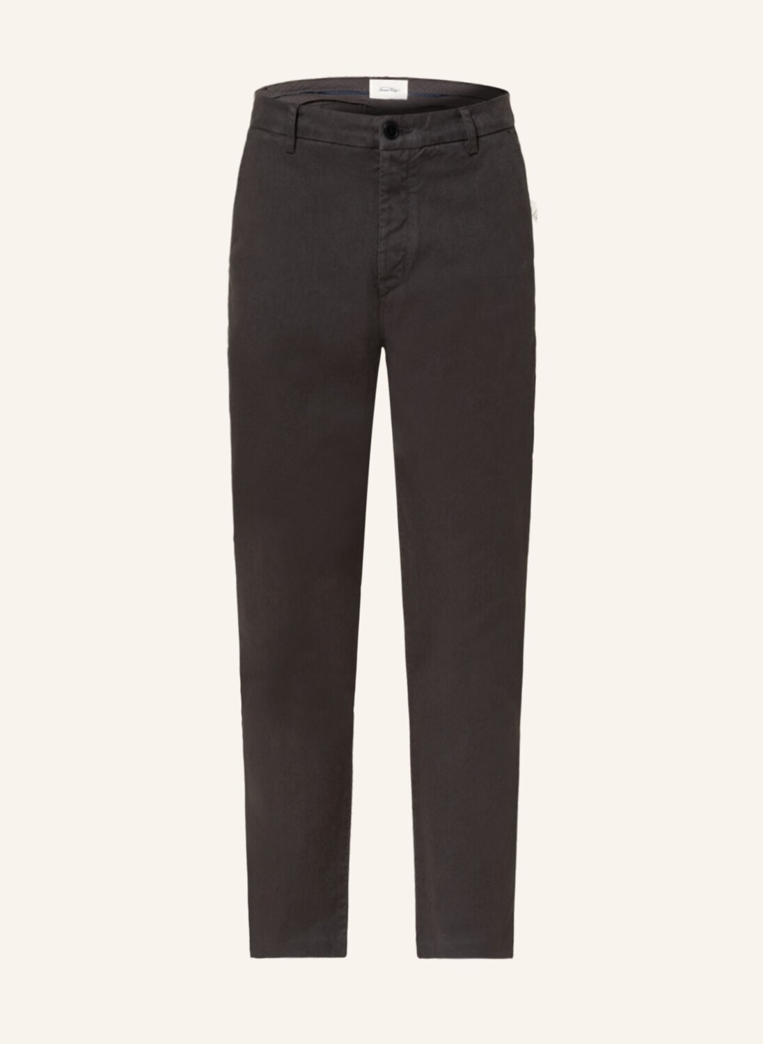 

Брюки чино American Vintage CAYMAN Slim Fit, темно-серый