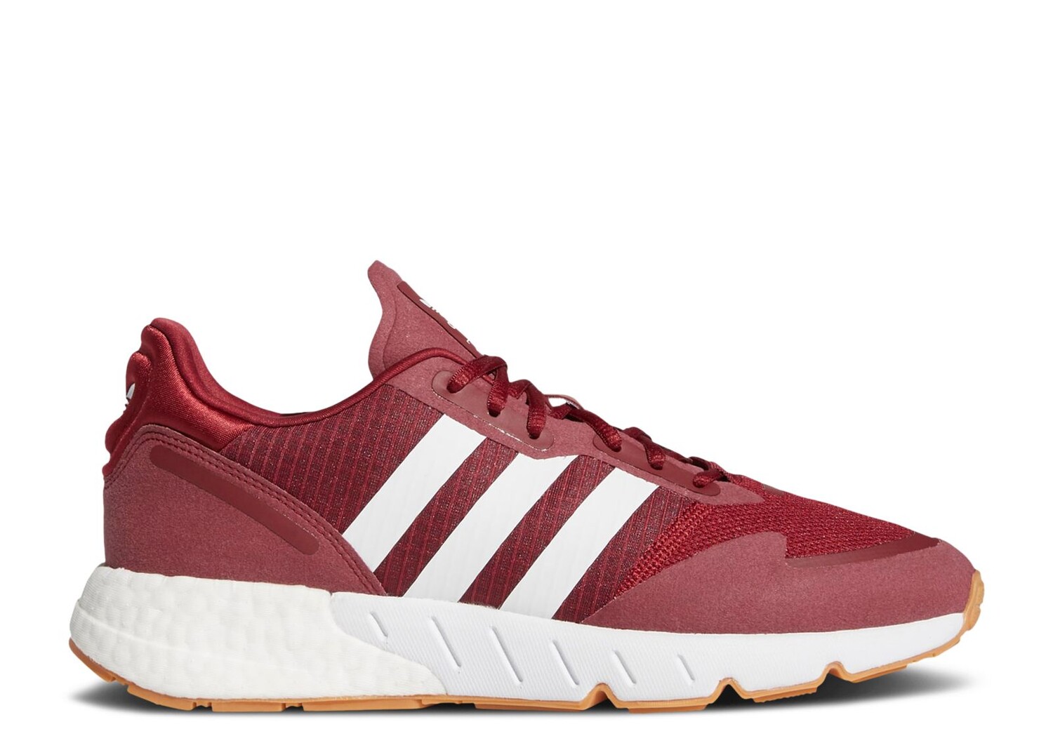 Кроссовки adidas Zx 1K Boost 'Collegiate Burgundy Gum', красный кроссовки adidas zx 1k boost white collegiate gold белый