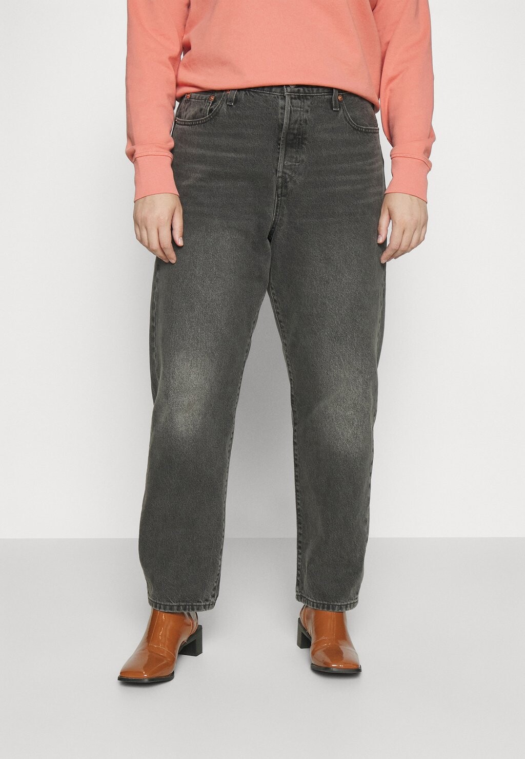 

Джинсы прямого кроя Levi's 501 Jeans For Women, подсказка плюс