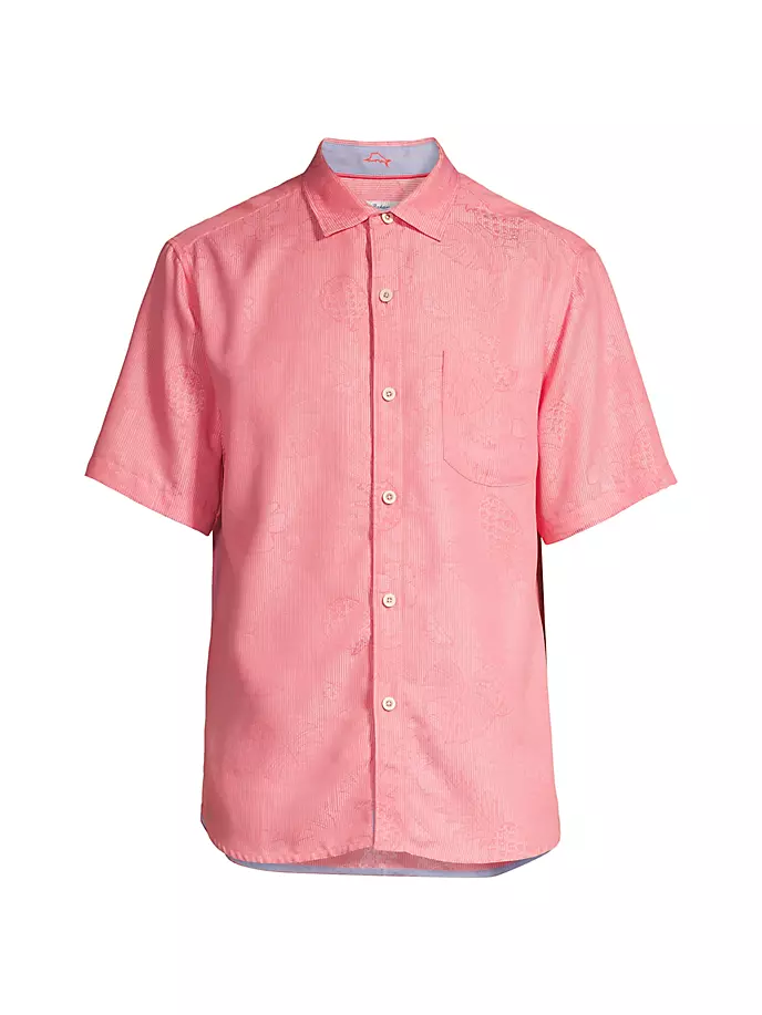 

Рубашка на пуговицах Coconut Point Colada Tommy Bahama, цвет shellrossa