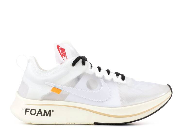 

Кроссовки Nike OFF-WHITE X ZOOM FLY SP 'THE TEN', белый, Белый;серый
