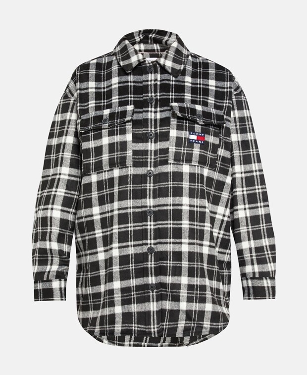 

Куртка Tommy Jeans Curve, черный