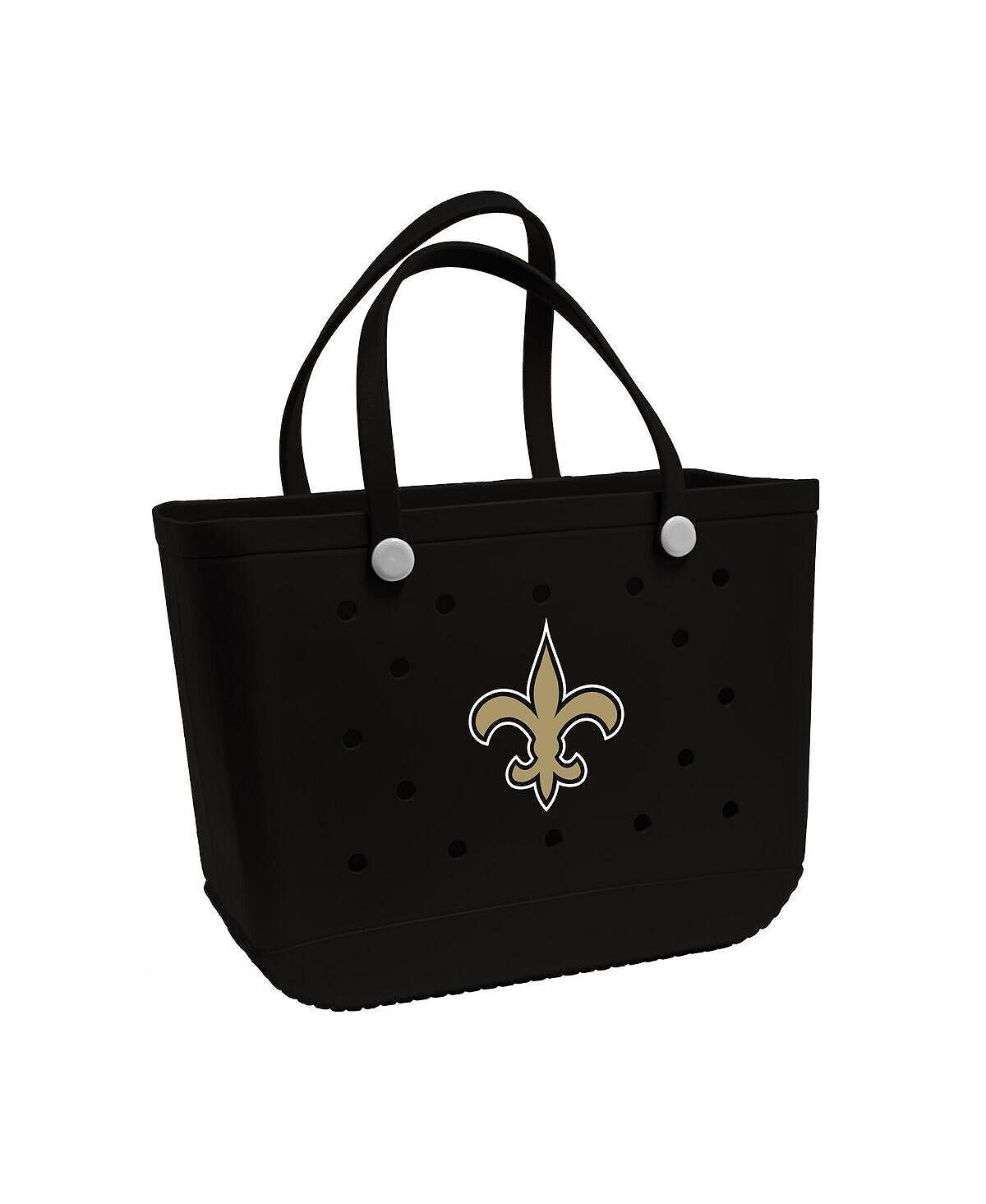 

Женская сумка-тоут New Orleans Saints Venture Logo Brands, черный