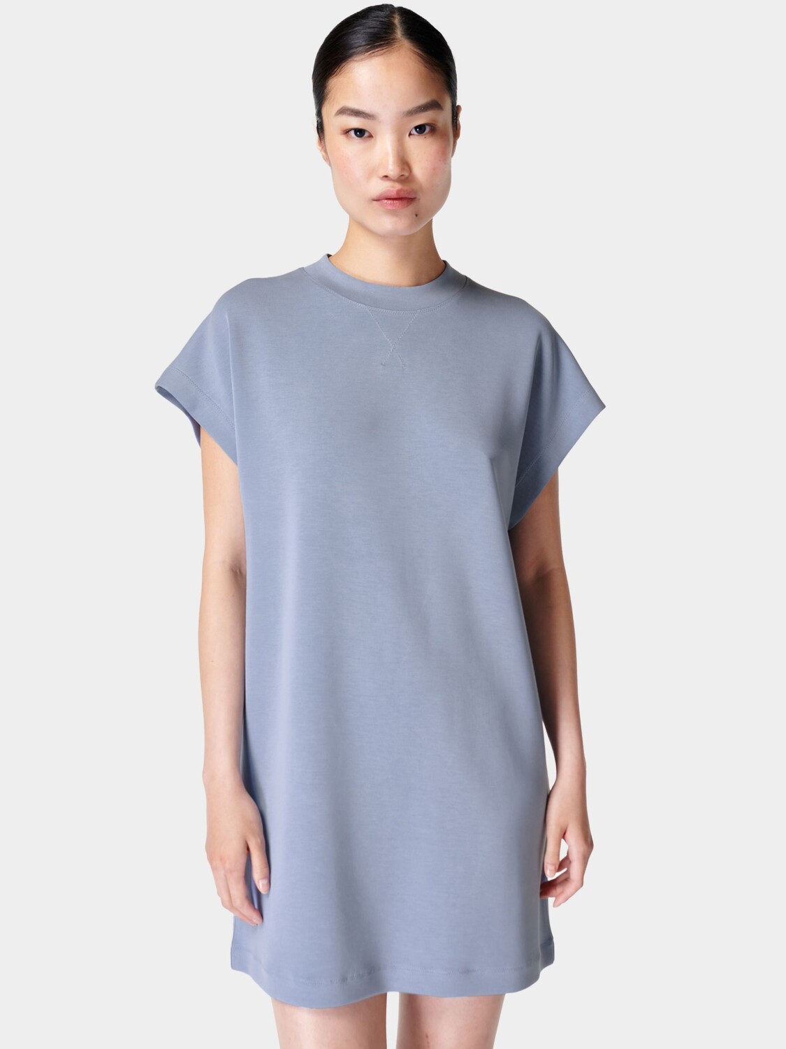 

Простое платье-футболка Sweaty Betty Sand Wash, цвет Cove Blue