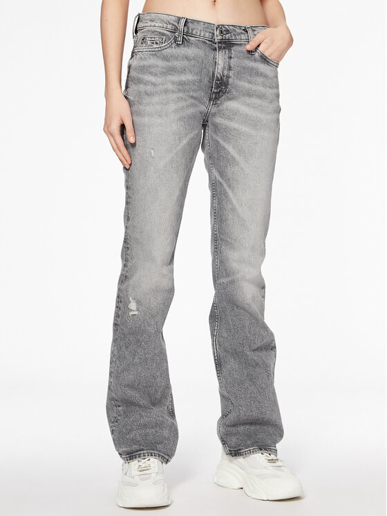 Облегающий крой джинсов , серый Tommy Jeans