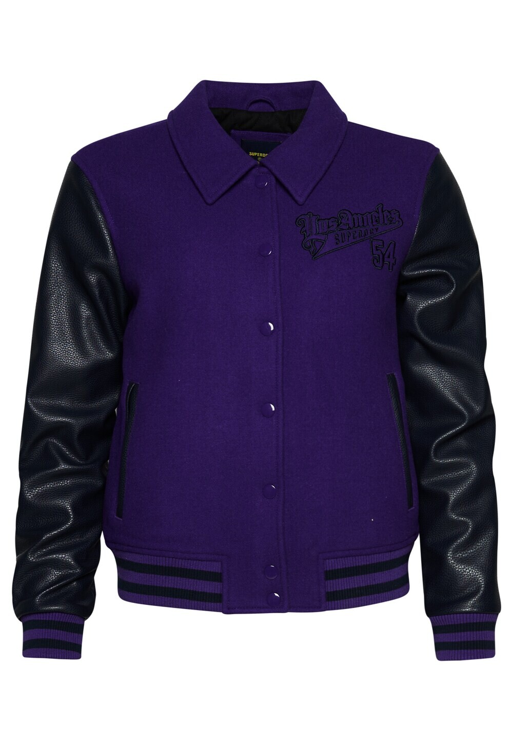 

Межсезонная куртка Superdry, фиолетовый/черный