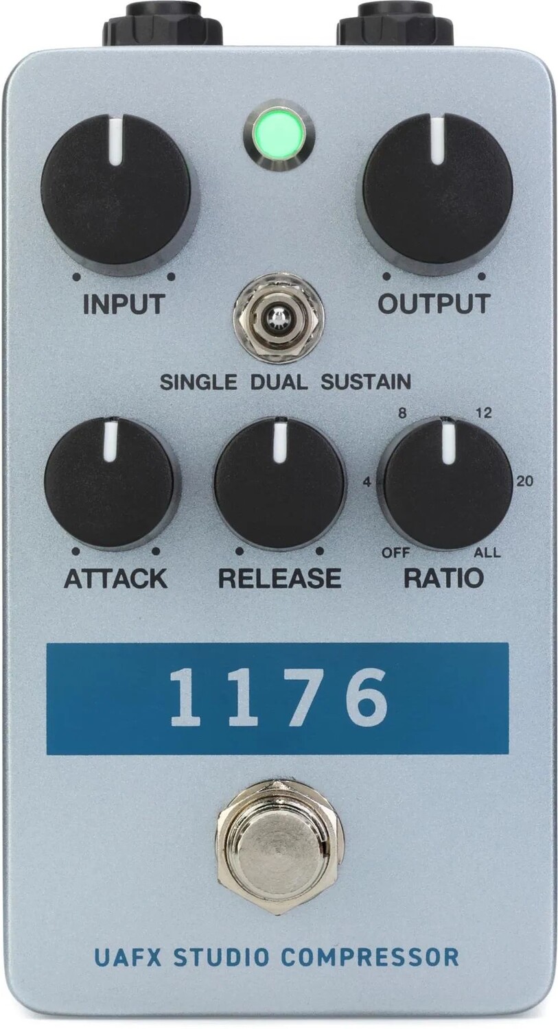 

Новая педаль студийного компрессора Universal Audio UAFX 1176
