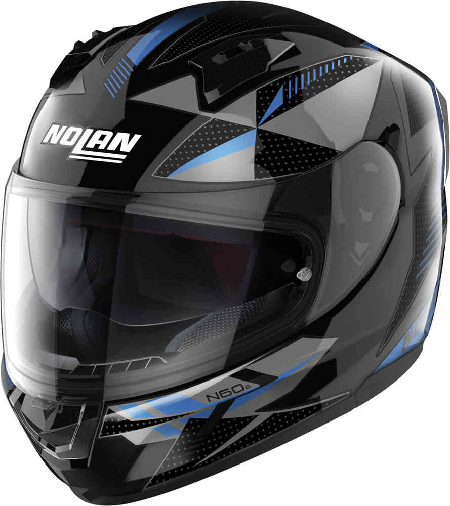 N60-6 Электромонтажный шлем Nolan, черный/серый/синий