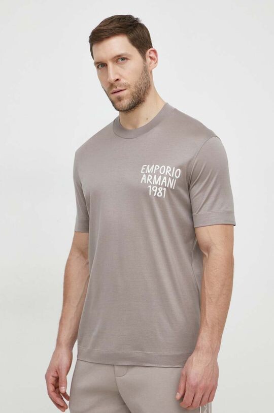 

Футболка Emporio Armani, бежевый