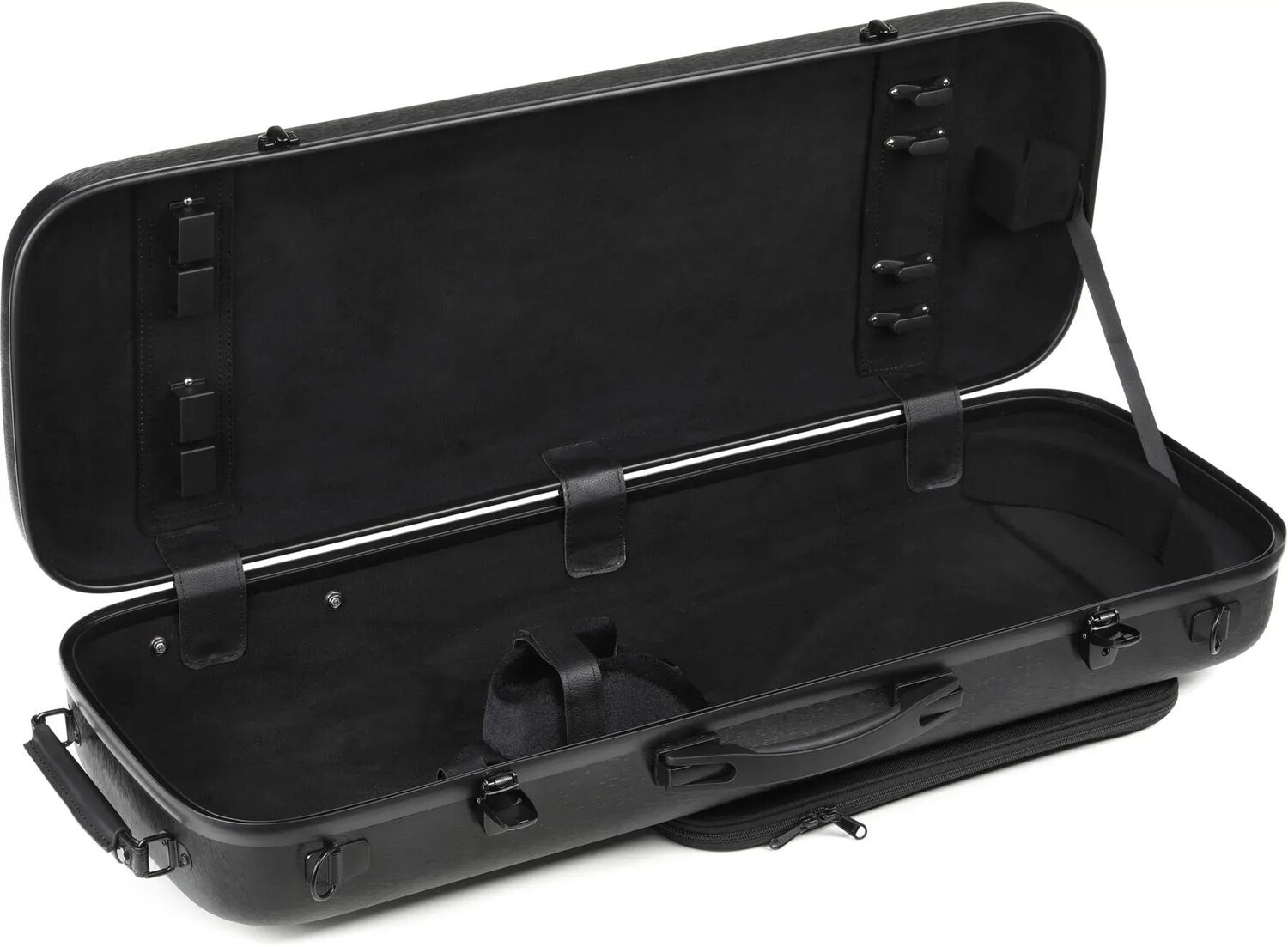 

Howard Core CC450V Продолговатый устойчивый к царапинам чехол Viola — сплошной черный, регулируемый размер 15–16,5 дюймов