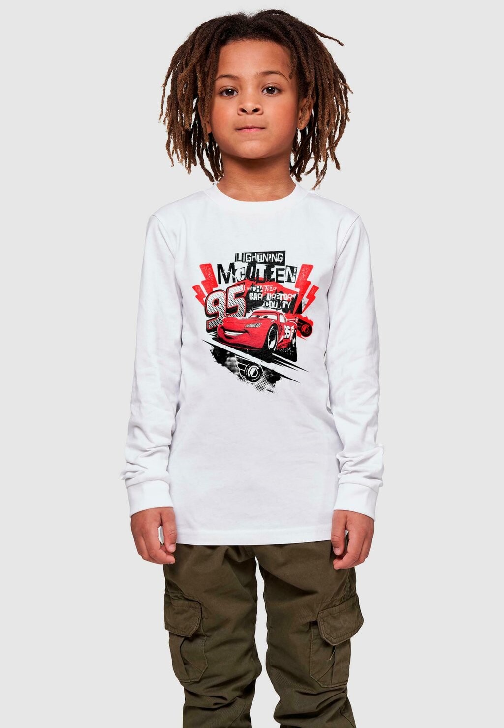 

Топ с длинными рукавами CARS LIGHTNING MCQUEEN COLLAGE ABSOLUTE CULT, цвет white