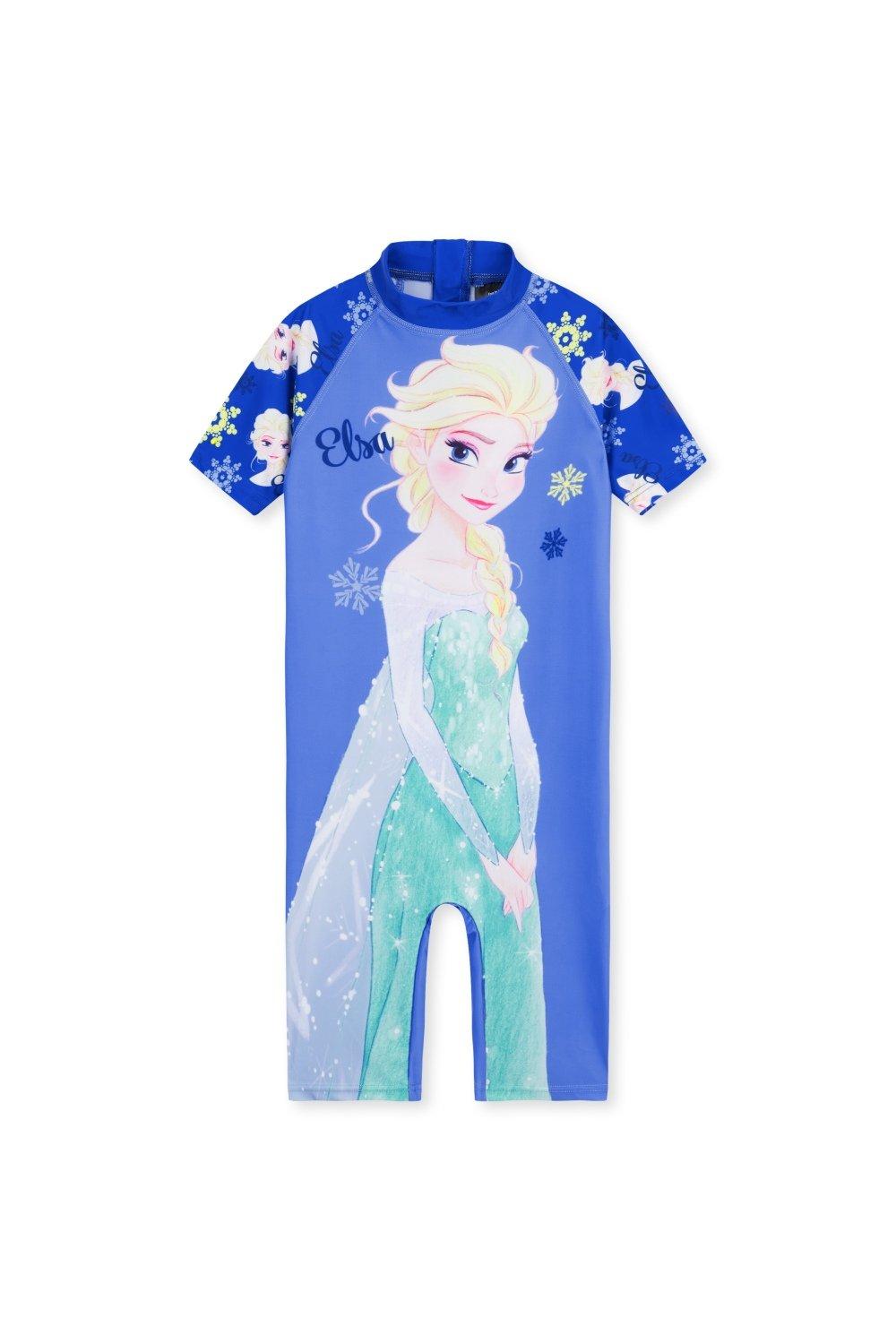 одежда куклы lalaloops купальный костюм 513155 Купальный костюм «Холодное сердце» с коротким рукавом Disney, мультиколор