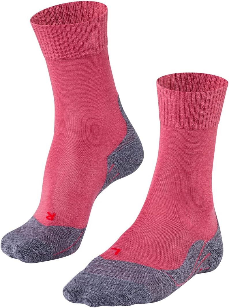 цена Трекинговые носки TK5 Falke, цвет Red (Mixed Berry 8215)