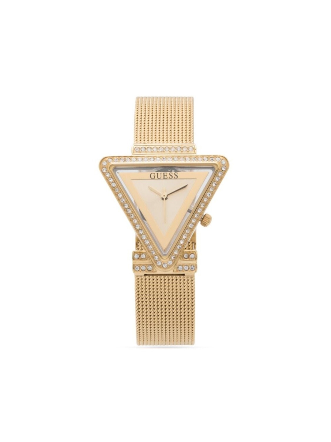 

Кварцевые наручные часы Fame 34 мм GUESS USA, золотой